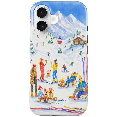 Coque Magsafe Robuste Ski Village