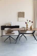Balado - Dining Chair - Iron - Brown