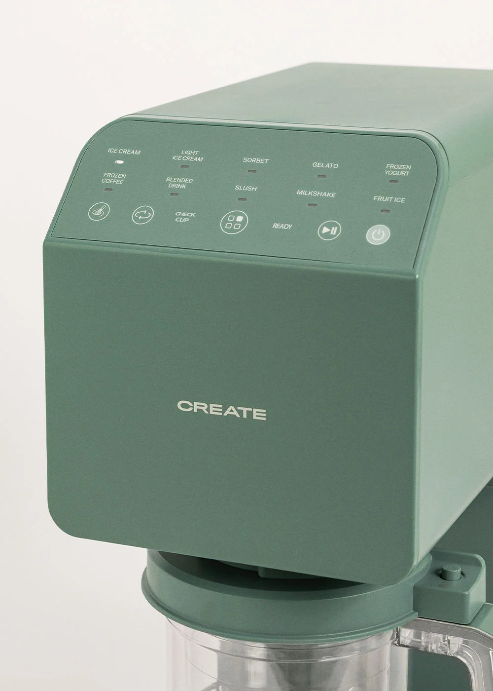 Ice Cream Maker Studio - Multifunction Ice Cream Maker 600 ml - 5 Tubs - Sage