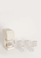 Ice Cream Maker Studio - Sorbetière Multifonction 600Ml - 5 Pots - Blanc Cassé