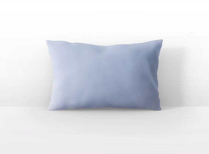 Organic Silk Pillow Case - Ice Blue