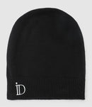 Ida Degliame - Bonnet Anita Cachemire Noir - Femme
