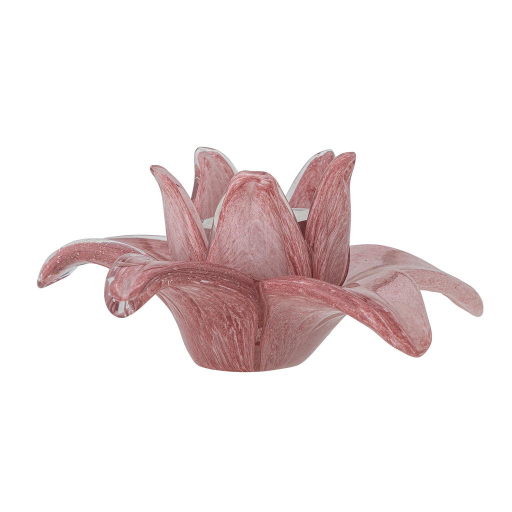 Wren - Objeto Decorativo - Rosa Empolvado - Vidrio