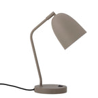 Lemar - Lampe À Poser - Gris - Métal