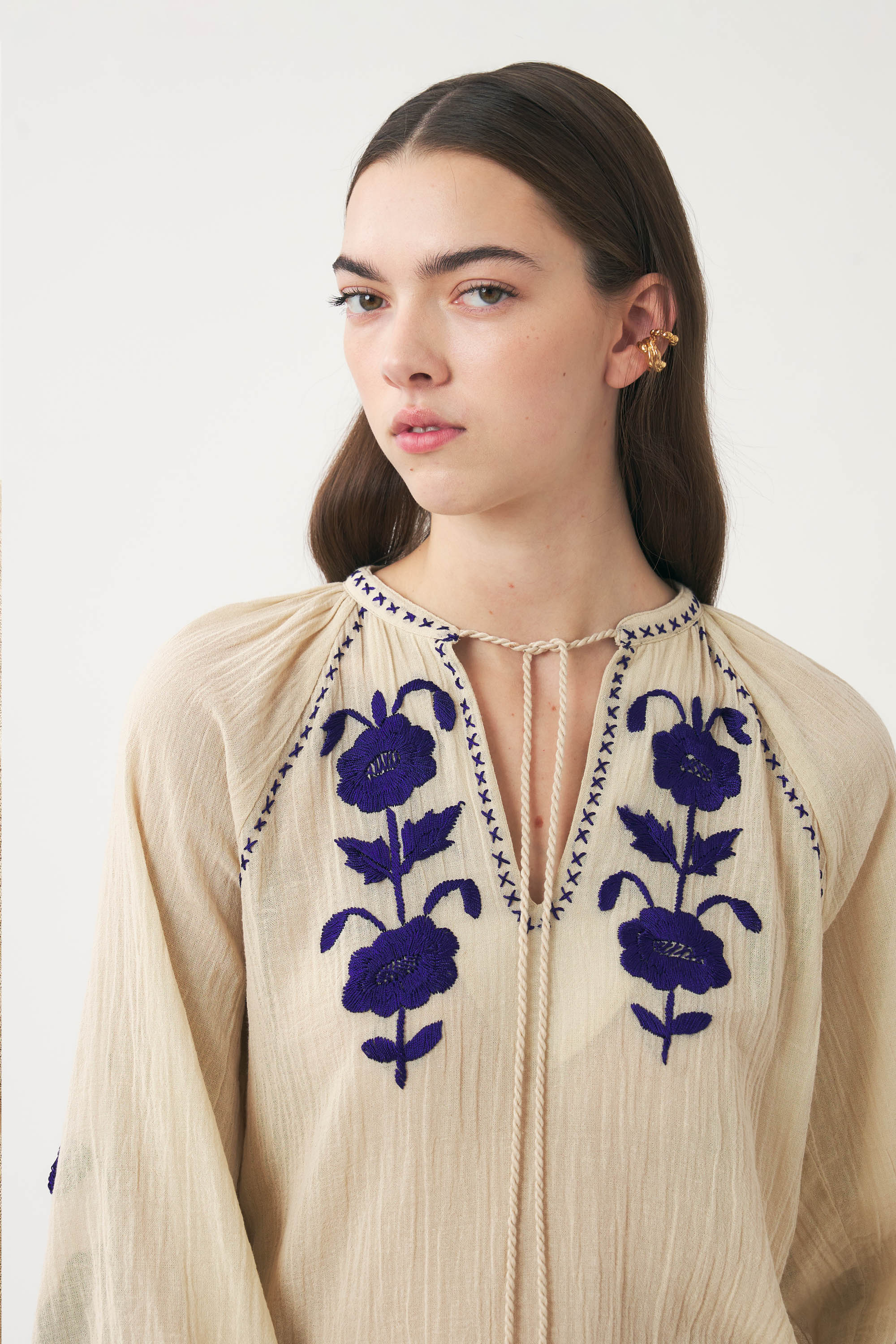 Blouse Ila - Crème
