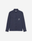 Café Kitsuné - Camisa Café Chambray - Azul Marino