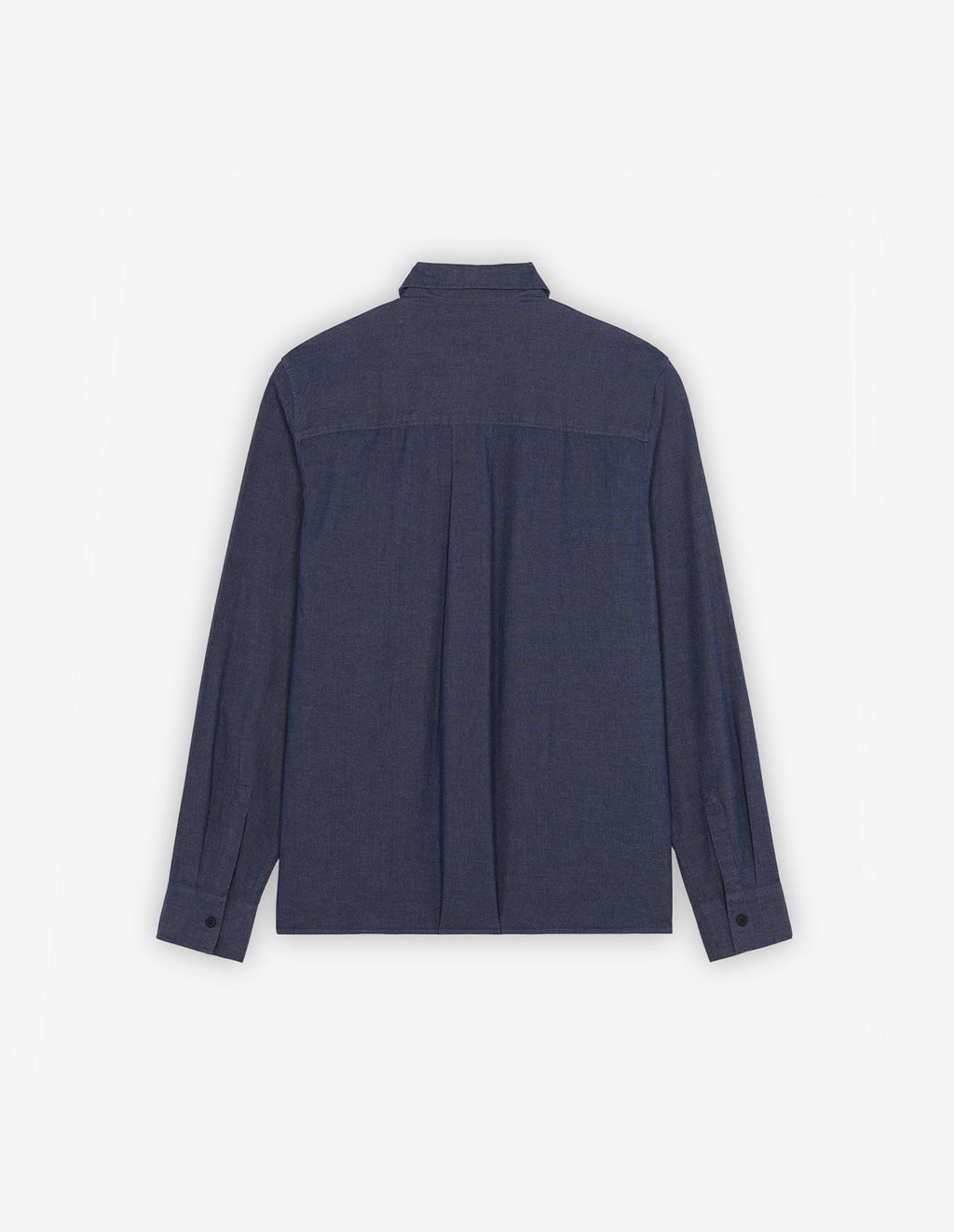 Café Chambray Shirt - Navy