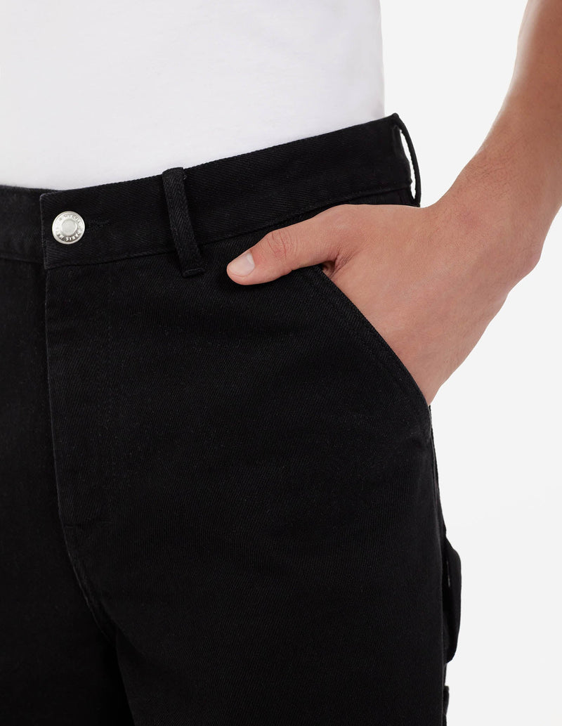 Café Kitsuné - Café Denim Worker Pants - Black