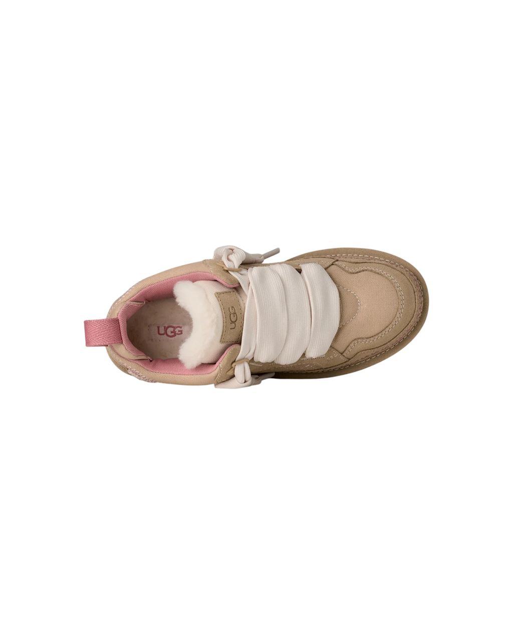 Women's UGG Lowmel Meadow Trainers - Sand, Pink