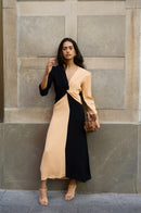 Robe Dama Crêpe Noir