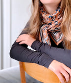 Foulard Adulte Dheli Abricot