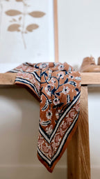 Foulard Adulte Dheli Abricot