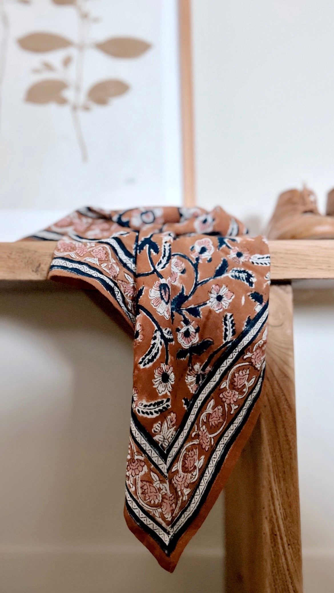 Foulard Adulte Dheli Abricot