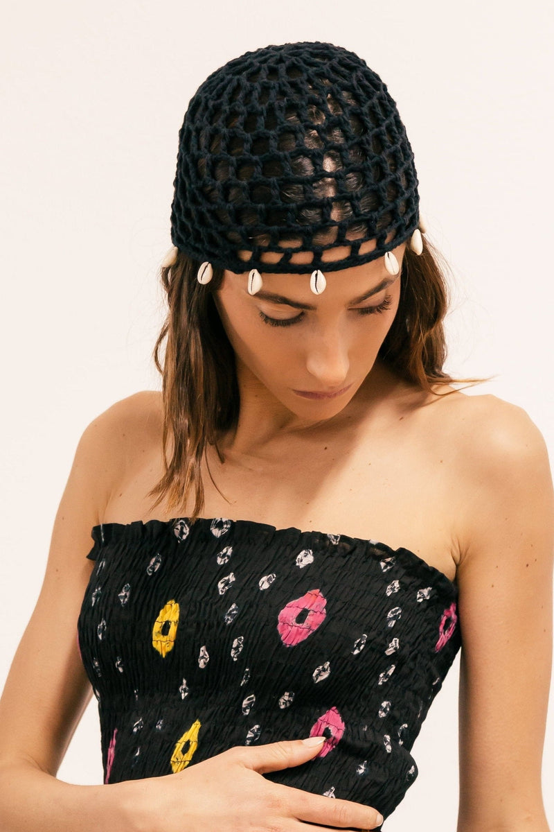 Chapeau Shells Black