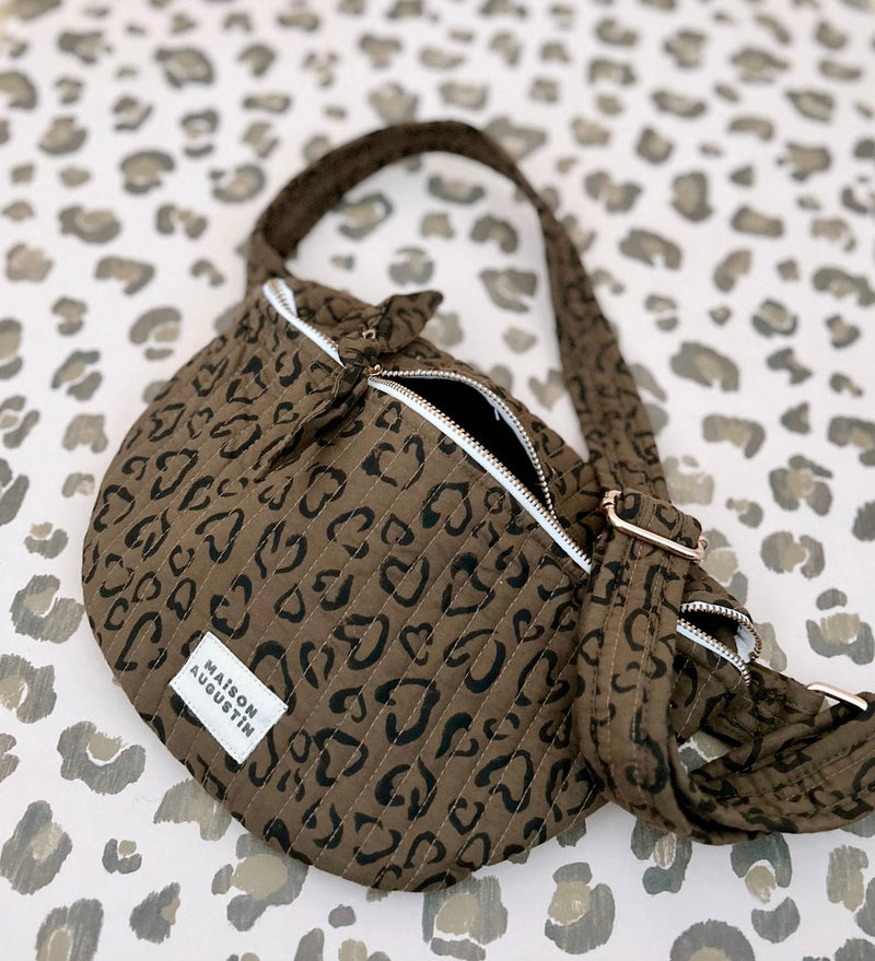 Riñonera Mum Leo Caqui