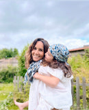 Foulards Bébé, Enfant Delhi Bleuet 5O Cm