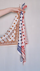 Foulard Adulte Love Cherry 100Cm