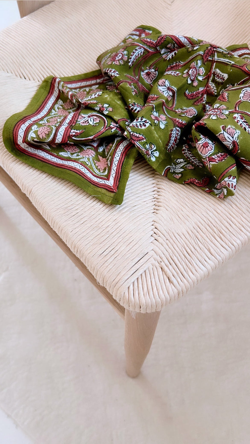Foulard Adulte Delhi Menthe