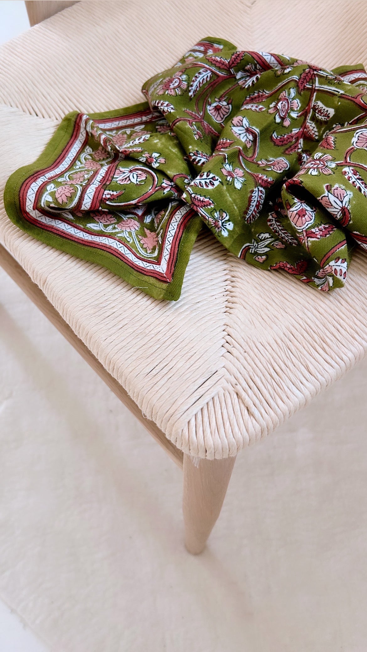 Foulard Adulte Delhi Menthe
