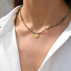 Collier Désert De Pierres Turquoise