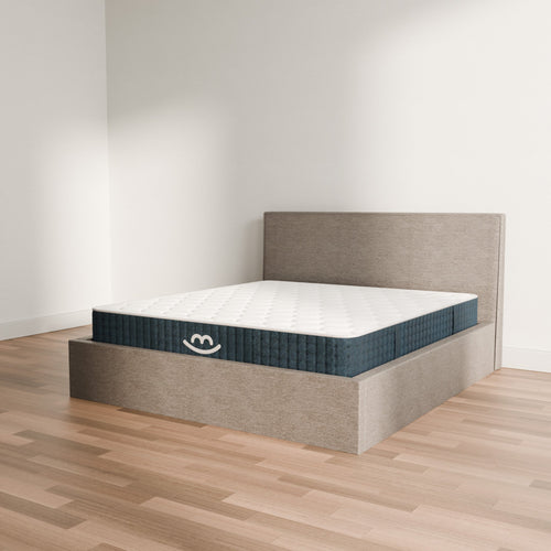 Pack - Ensemble Lit Coffre & Matelas À Mémoire De Forme - Jade - 26Cm
