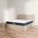 Pack - Ensemble Lit Coffre & Matelas À Mémoire De Forme - Jade - 26Cm
