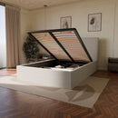 Pack - Ensemble Lit Coffre & Matelas À Mémoire De Forme - Jade - 26Cm