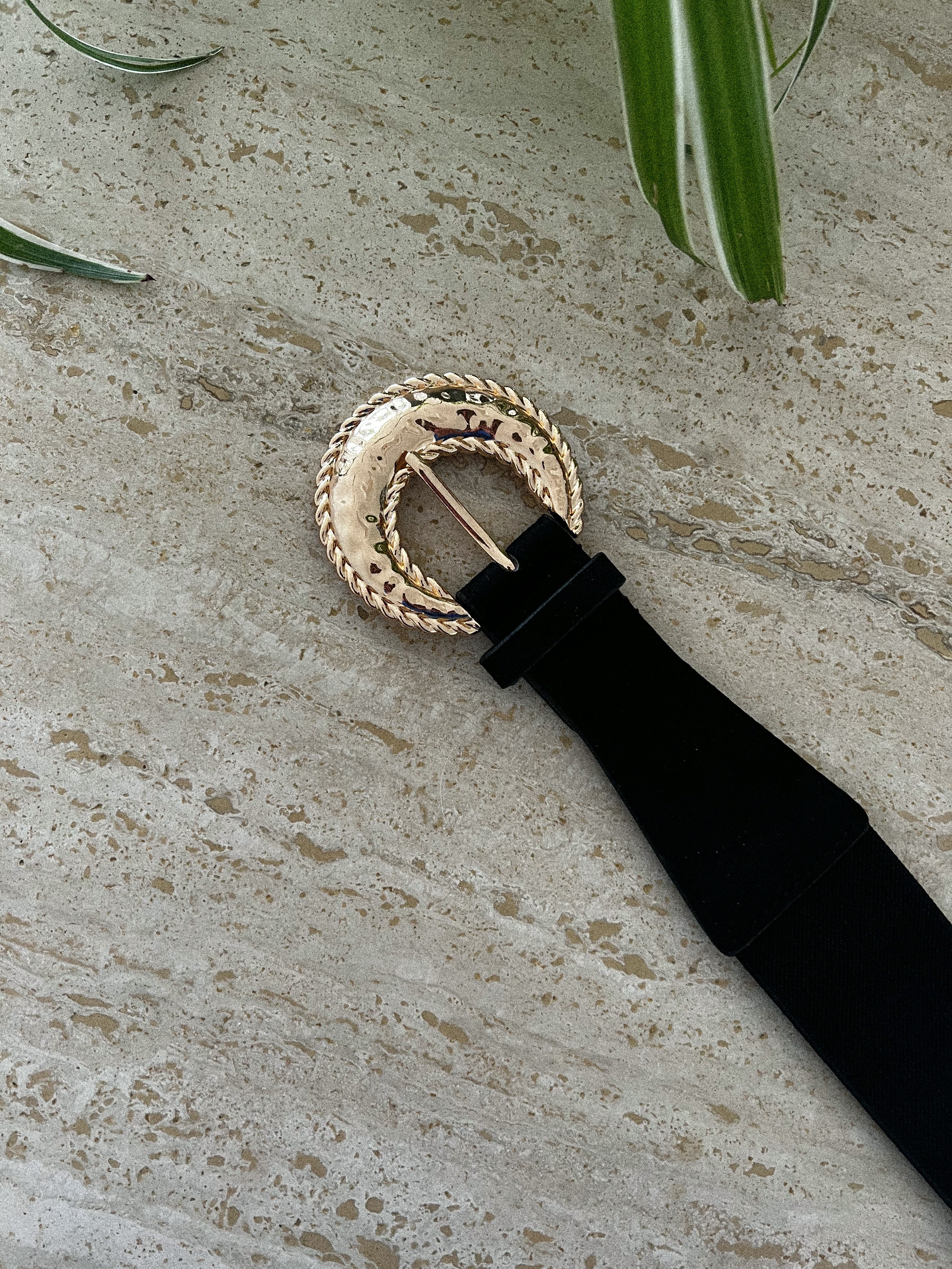 Ceinture Élastique Glenne - Noir