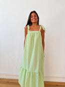 Robe Inés Vichy Green