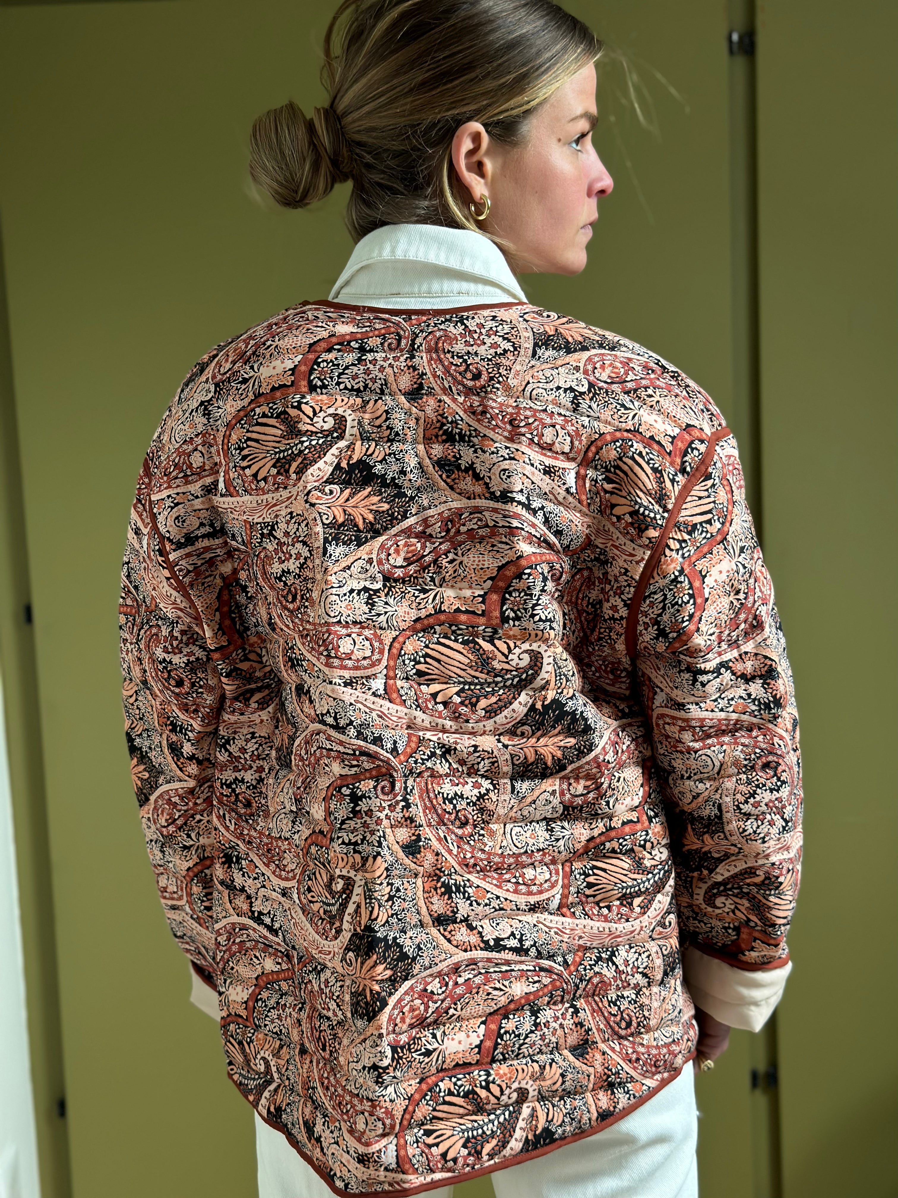 Solal Terracotta Jacket