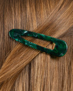 Barrettes Triangle - Vert