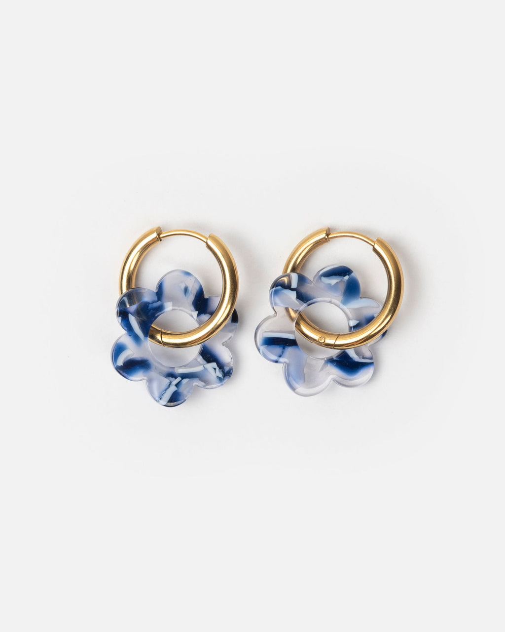 Boucles D'Oreilles Baby Fleurette - Océan