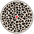 Assiette Léopard Wild Love