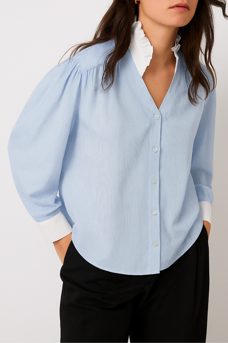 Blouse Poli Diplomatique Bleu