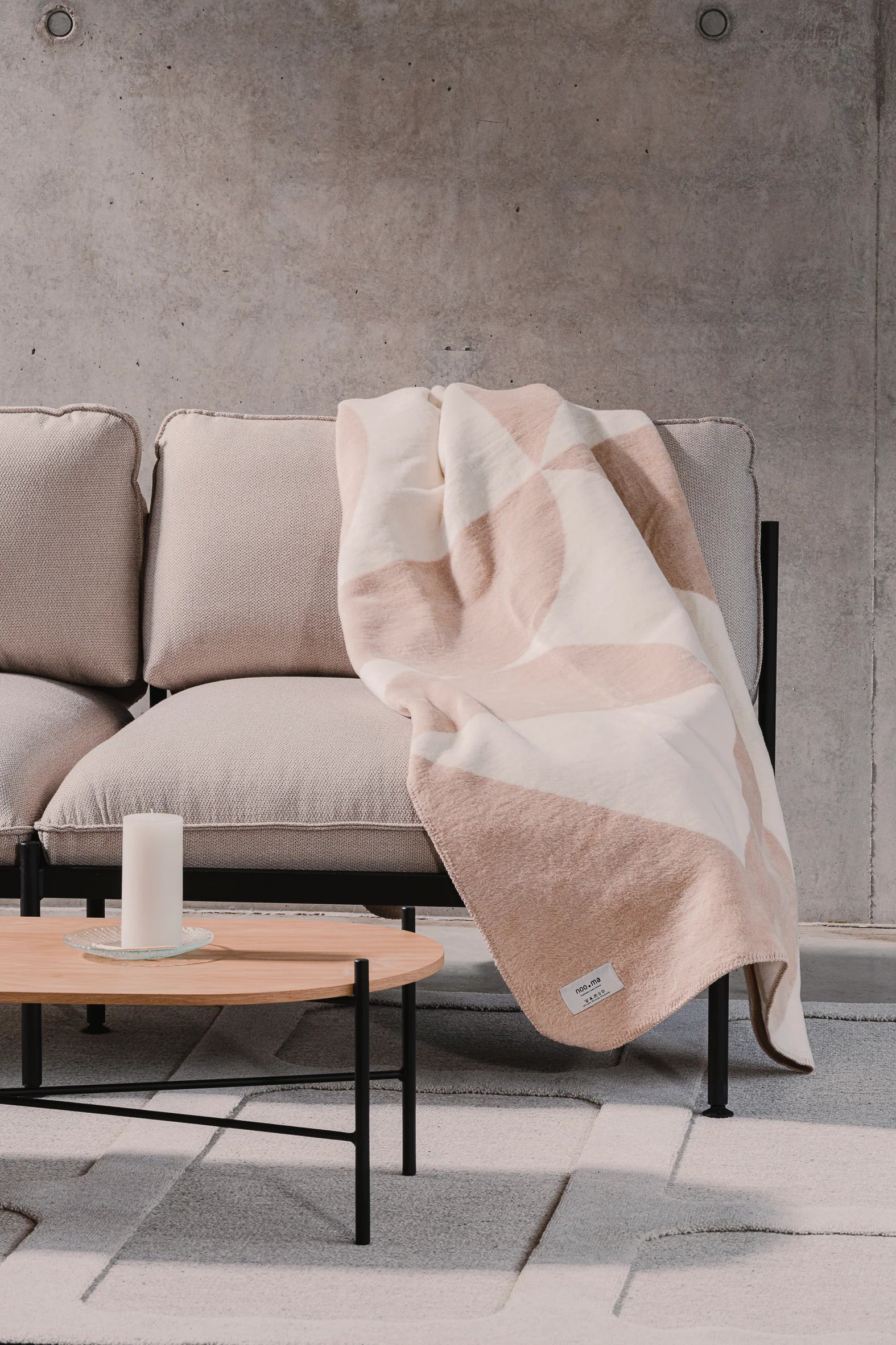 Plaid Tul - Cream Beige