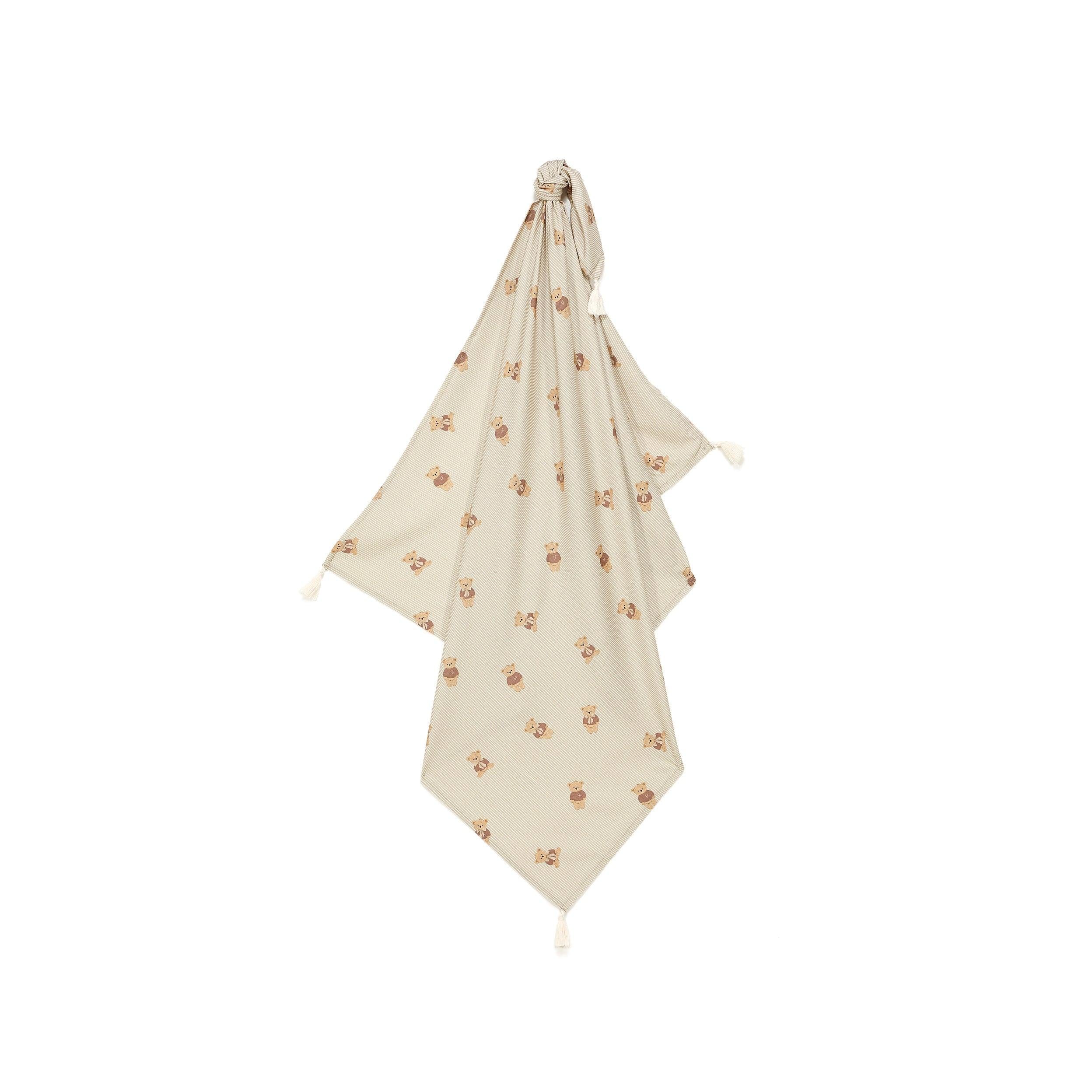 Couverture D'emmaillotage en Bambou - Baby Bear