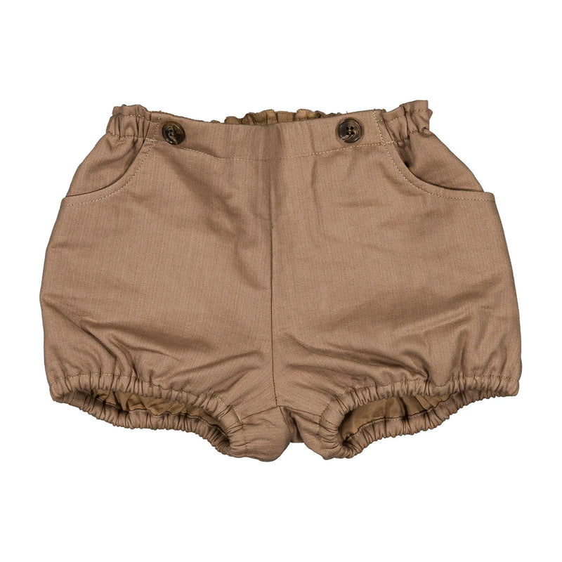 Dull Strap Bloomers - Brown