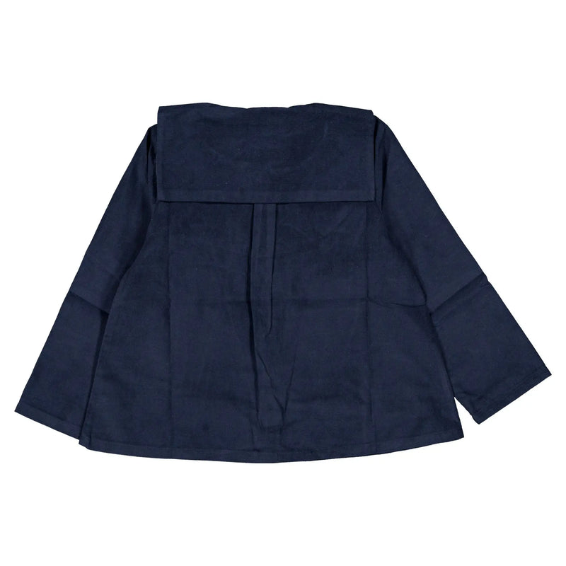 Blouse Monceau - Velours Bleu