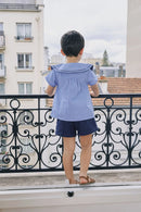 Blouse Nollet - Bleue