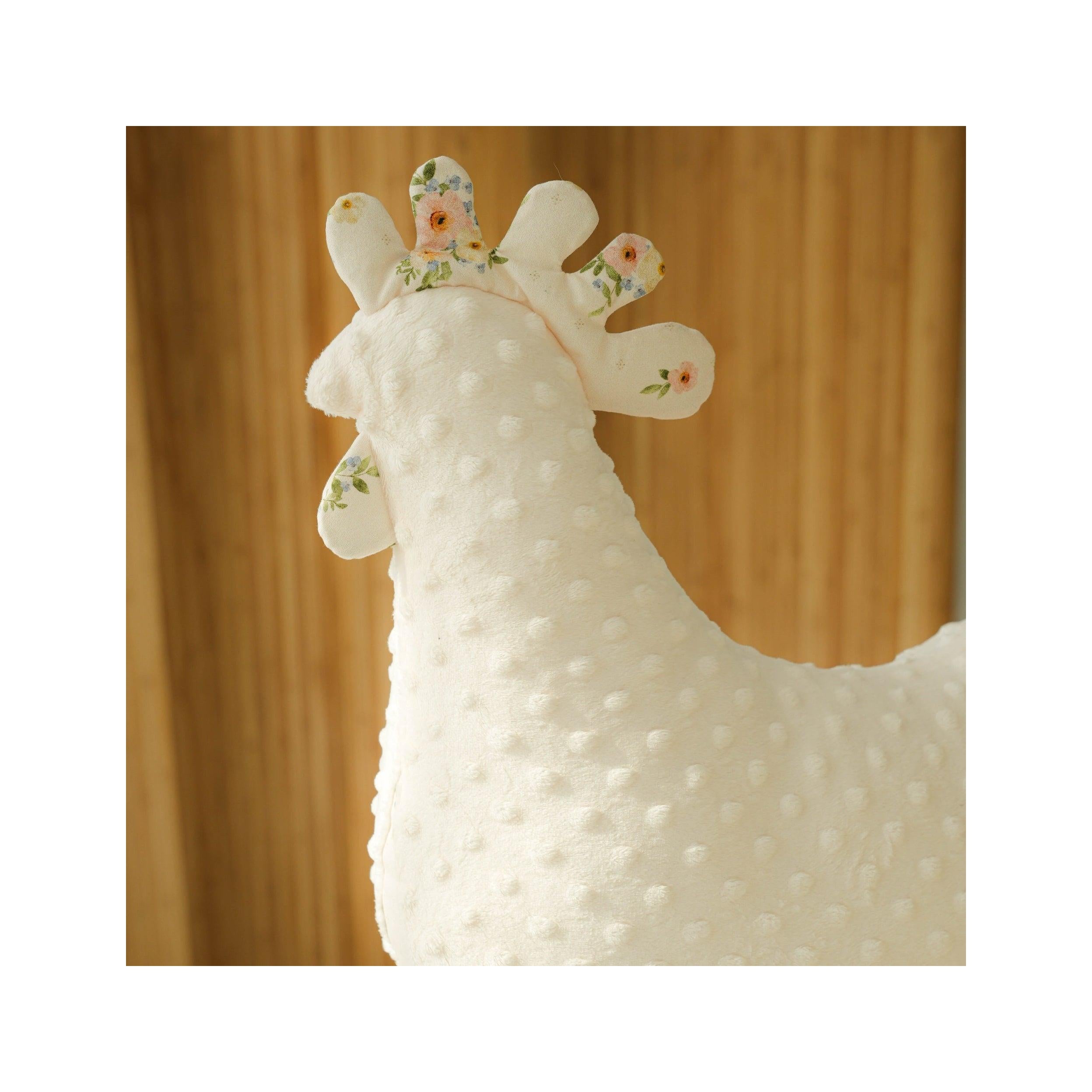 Coussin Poule de Grand-mère Dany Minky - English Garden