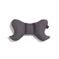 Coussin Angel's Wings Coton Velvet - Rayures Bleu