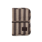 Set de Voyage - Rayures Marron