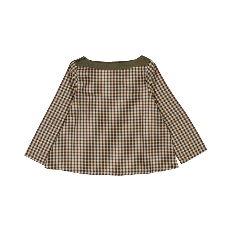 Blouse Gonzague - Vichy Vert