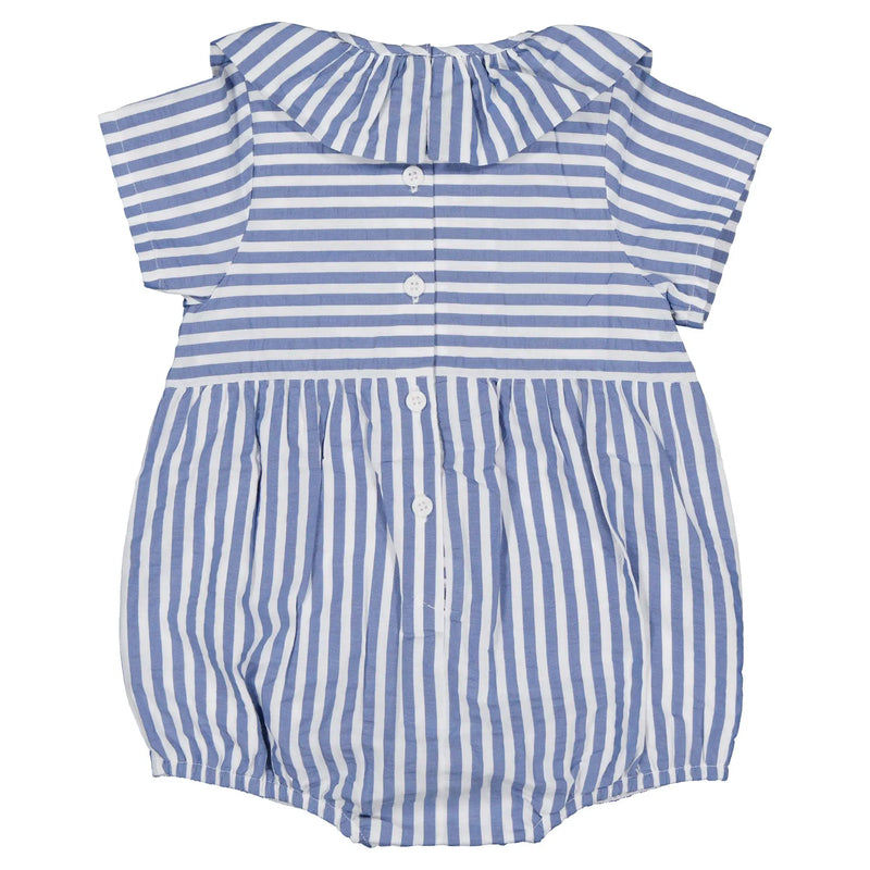 Barboteuse Dupleix - Rayures Bleues