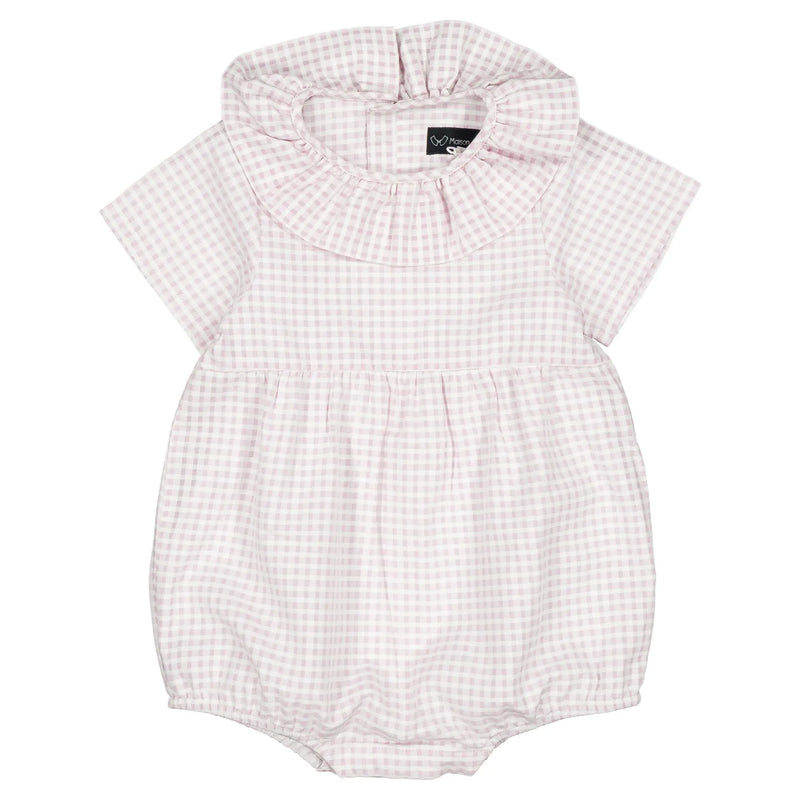 Barboteuse Dupleix - Vichy Rose