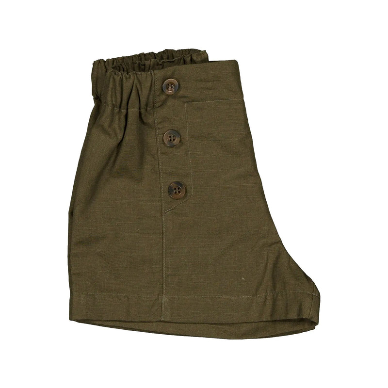 Short Sevres - Lin Vert Olive