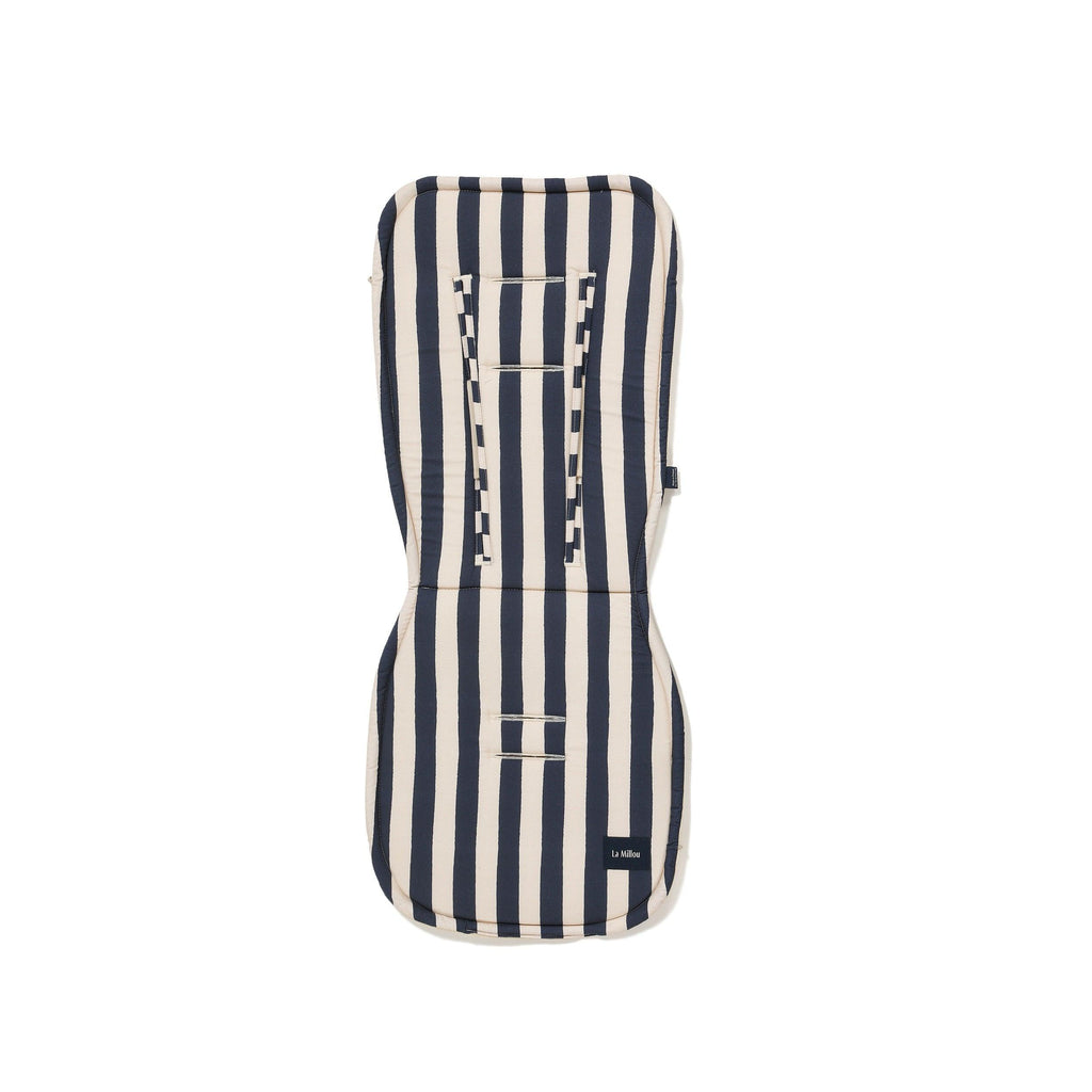 Insert pour Poussette Coton Velvet Multi - Rayures Marine