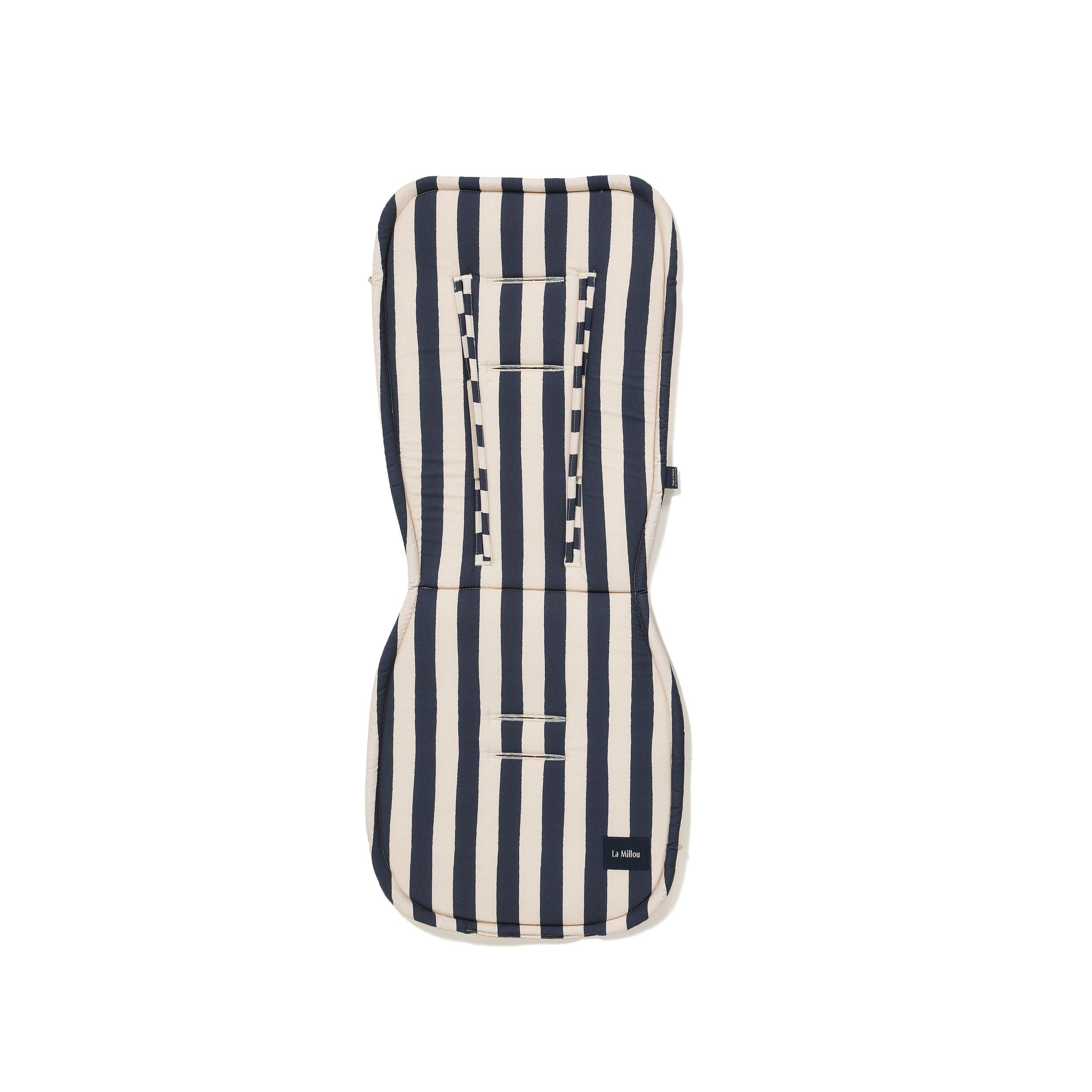 Insert pour Poussette Coton Velvet Multi - Rayures Marine