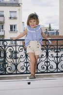 Blouse Marceau - Vichy Bleu