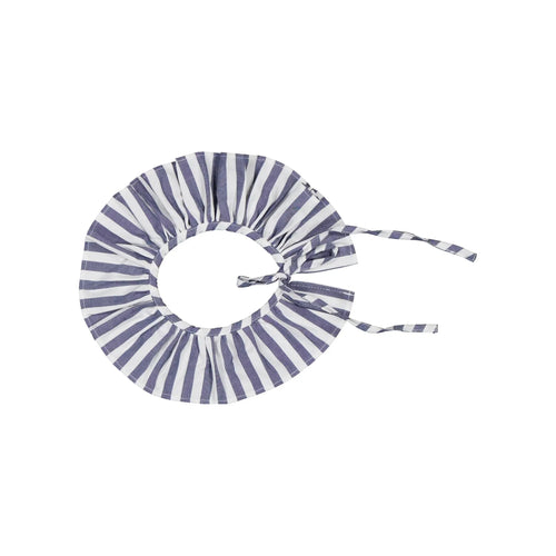 Col Dauphine - Rayures Bleues À Nouer